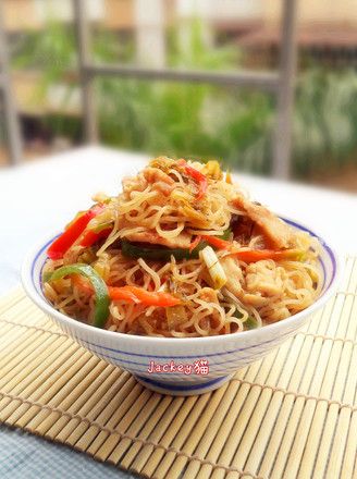 湖南炒米粉的做法视频