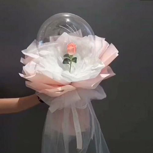 气球玫瑰花的做法视频